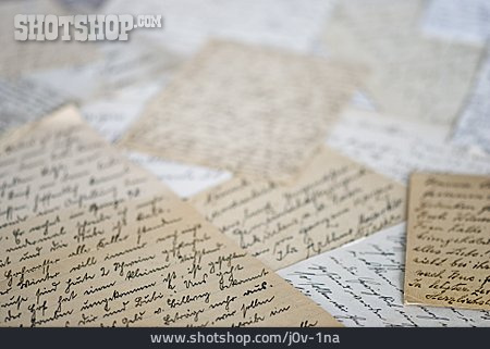 
                Post, Brief, Handschrift                   