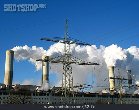 
                Kraftwerk, Braunkohlekraftwerk                   