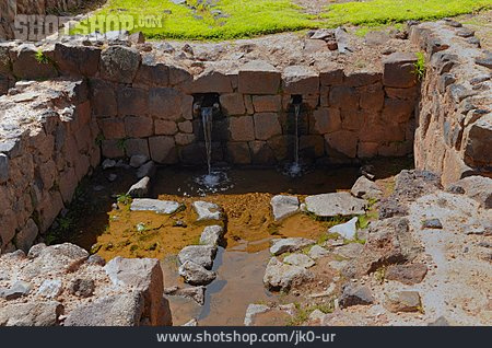 
                Brunnen, Wasserversorgung, Inka                   