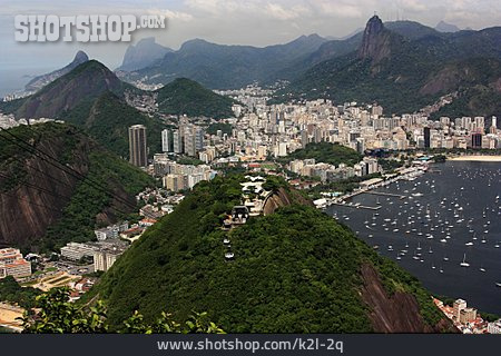 
                Stadtansicht, Rio De Janeiro, Seilbahn                   