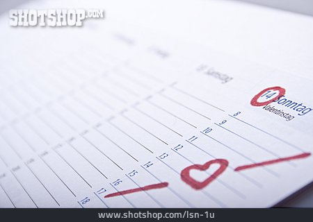 
                Valentinstag, Kalender                   