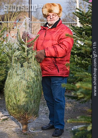 
                Senior, Weihnachtsbaum, Weihnachtsbaumverkauf                   