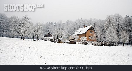 
                Wohnhaus, Winter                   