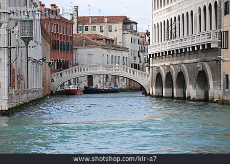 
                Brücke, Kanal, Venedig, Canal Grande                   