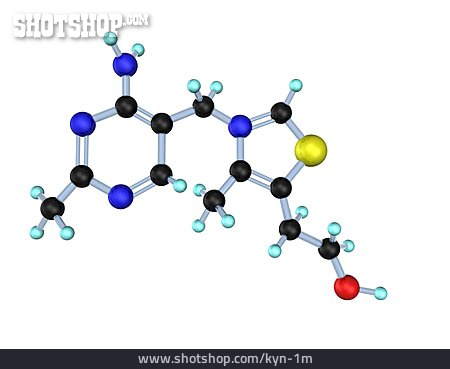 
                Molekül, Atom, Thiamin                   