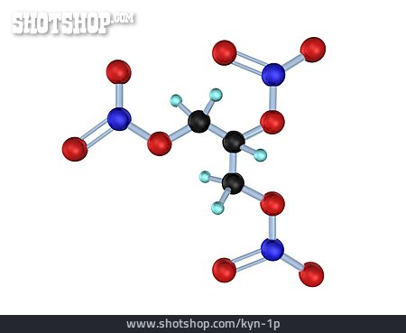 
                Molekül, Nitroglycerin                   