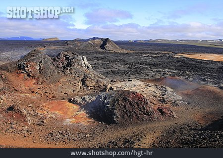 
                Island, Vulkanlandschaft, Leirhnjukur                   