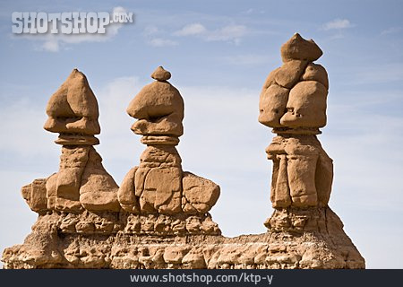 
                Felsformation, Sandsteinfigur, Goblin Valley                   