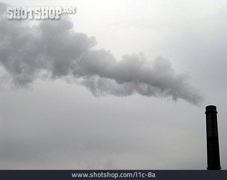 
                Umweltverschmutzung, Schornstein, Emission                   