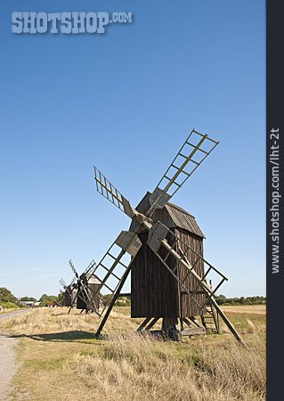 
                Windmühle, Bockwindmühle, öland, Lerkaka                   