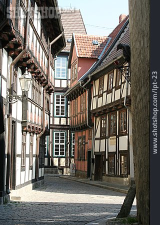 
                Altstadt, Gasse, Quedlinburg                   