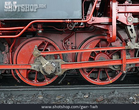 
                Dampflok, Radsatz, Schmalspurlokomotive                   