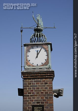 
                Turmuhr, Uhrturm, Wangerooge                   