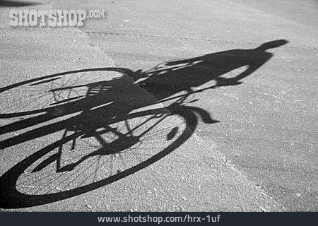 
                Schatten, Radfahrer                   