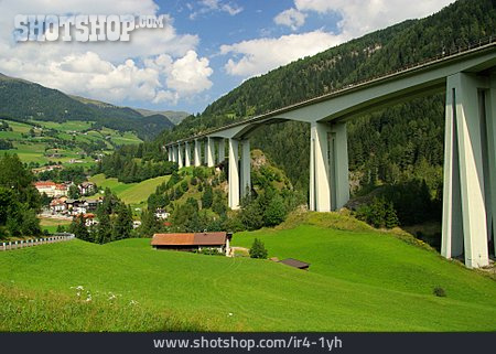 
                Europabrücke, Brennerpass, Brenner Autobahn                   