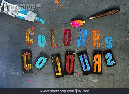 
                Farbe, Malerei, Acrylmalerei, Colours                   