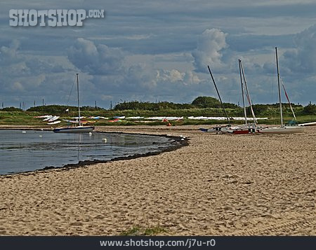 
                Strand, Sandstrand, Munkmarsch                   