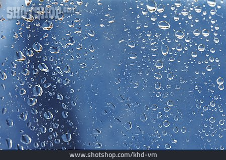 
                Wassertropfen, Regentropfen, Fensterscheibe                   
