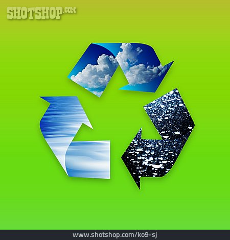 
                Symbol, Recycling, Recyclingsymbol                   