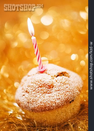 
                Geburtstag, Muffin, Geburtstagskuchen                   