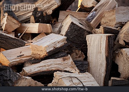 
                Holz, Holzscheit, Brennholz                   