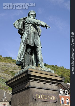 
                Statue, Blücherdenkmal                   