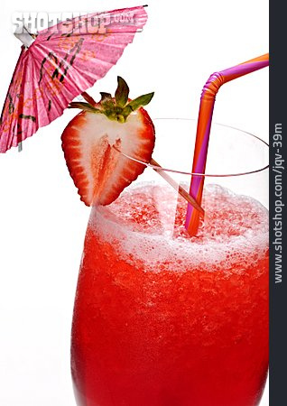 
                Cocktail, Margarita, Erdbeermargarita                   
