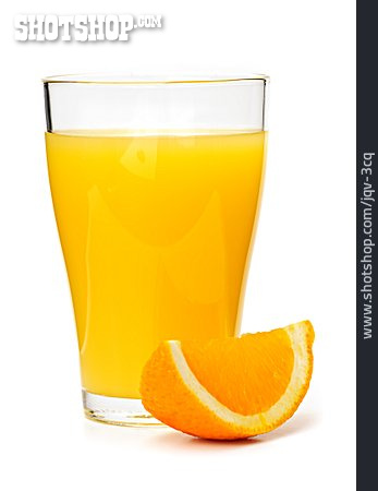 
                Fruchtsaft, Orangensaft, Orangenspalte                   