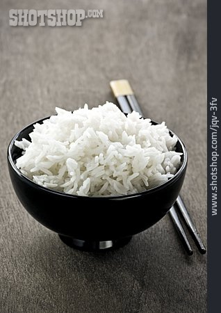 
                Reis, Essstäbchen, Reisschüssel                   