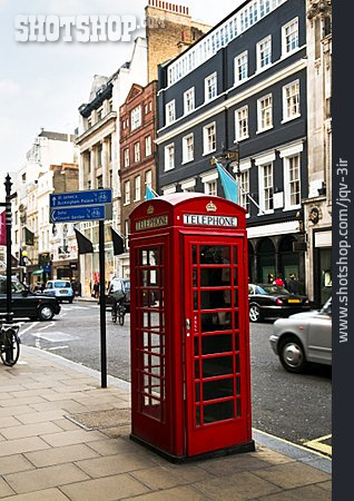 
                London, Großbritannien, Telefonzelle                   