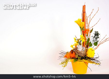 
                Blumengesteck, Bouquet                   