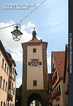 
                Rothenburg Ob Der Tauber, Sieberstor                   