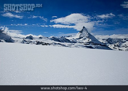 
                Schnee, Schweiz, Matterhorn                   