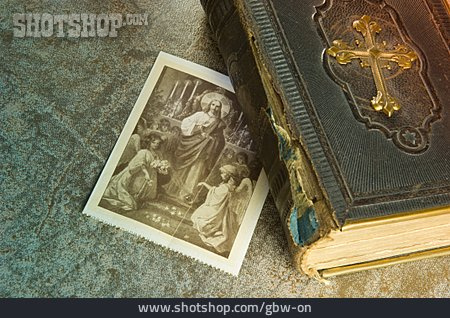 
                Christentum, Katholisch, Bibel, Heiligenbild                   