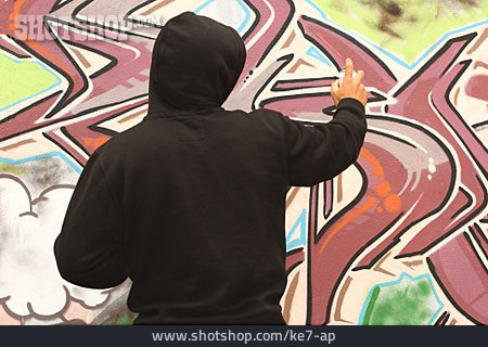 
                Graffiti, Jugendkultur, Sprayer                   