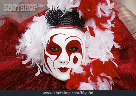 
                Maske, Karneval, Verkleidung, Venezianisch, Phantasiemaske                   