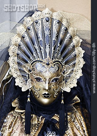 
                Maske, Karneval, Verkleidung, Venezianisch, Phantasiemaske                   
