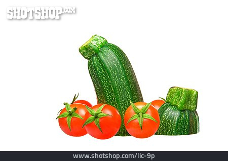 
                Tomate, Zucchini, Vegetarisch                   