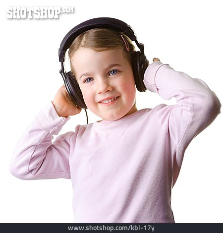 
                Mädchen, Musikhören, Anhören                   