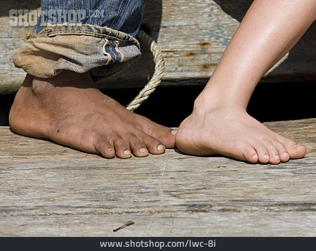 
                Fuß, Hautfarbe                   