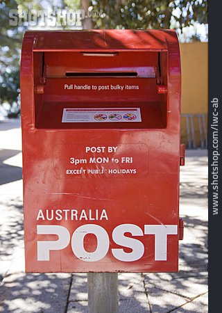 
                Post, Briefkasten, Australien                   