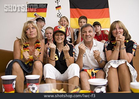 
                Fußball, Fan, Fanartikel, Deutschlandfan                   