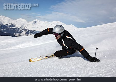 
                Skifahren, Skifahrer                   
