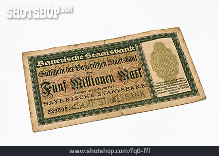 
                Inflation, Mark, Weimarer Republik, 1923                   