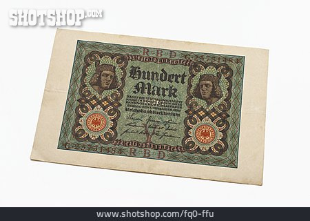 
                Mark, Weimarer Republik, Reichsbanknote, 1920                   