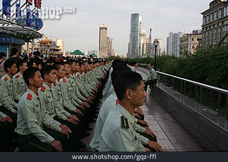 
                Militär, Soldat, Shanghai                   