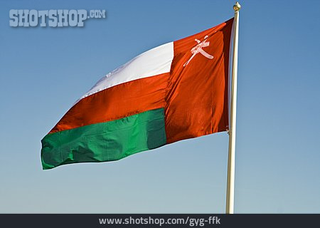 
                Flagge, Oman                   