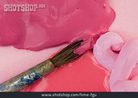 
                Colour, Pink, Paintbrush                   
