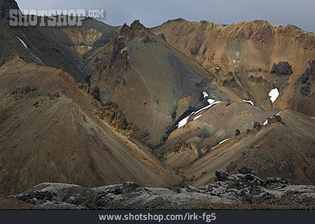 
                Island, Vulkanlandschaft, Landmannalaugar                   