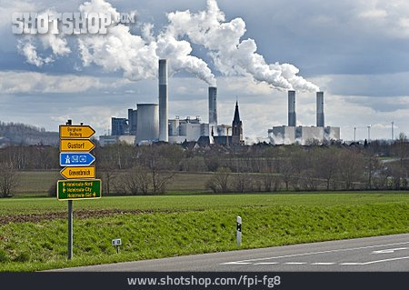 
                Kraftwerk, Braunkohlekraftwerk, Kraftwerk Frimmersdorf                   